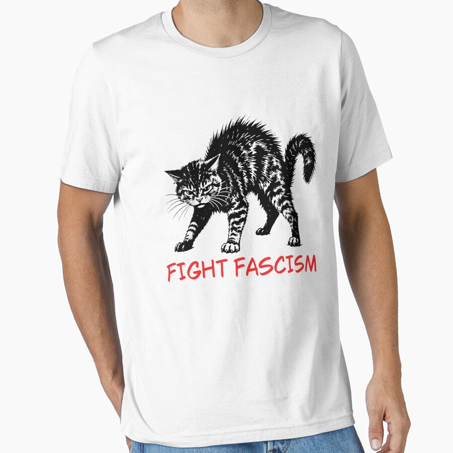 Fight Fascism Cat by RamneekFraty