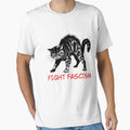Fight Fascism Cat by RamneekFraty
