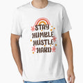 Stay Humble Hustle Hard Rainbow by bolimj