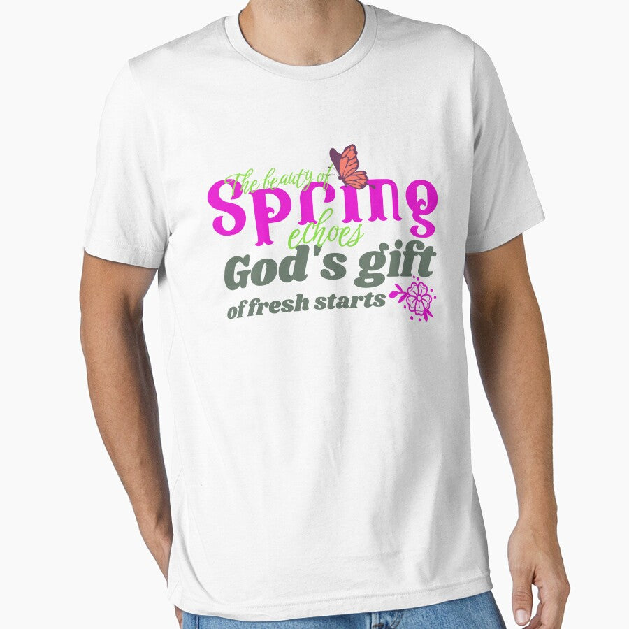 Beauty Of Spring Echoes God's Gift Of Fresh Starts Christian Faith Women by HeavenlyHuesStudio