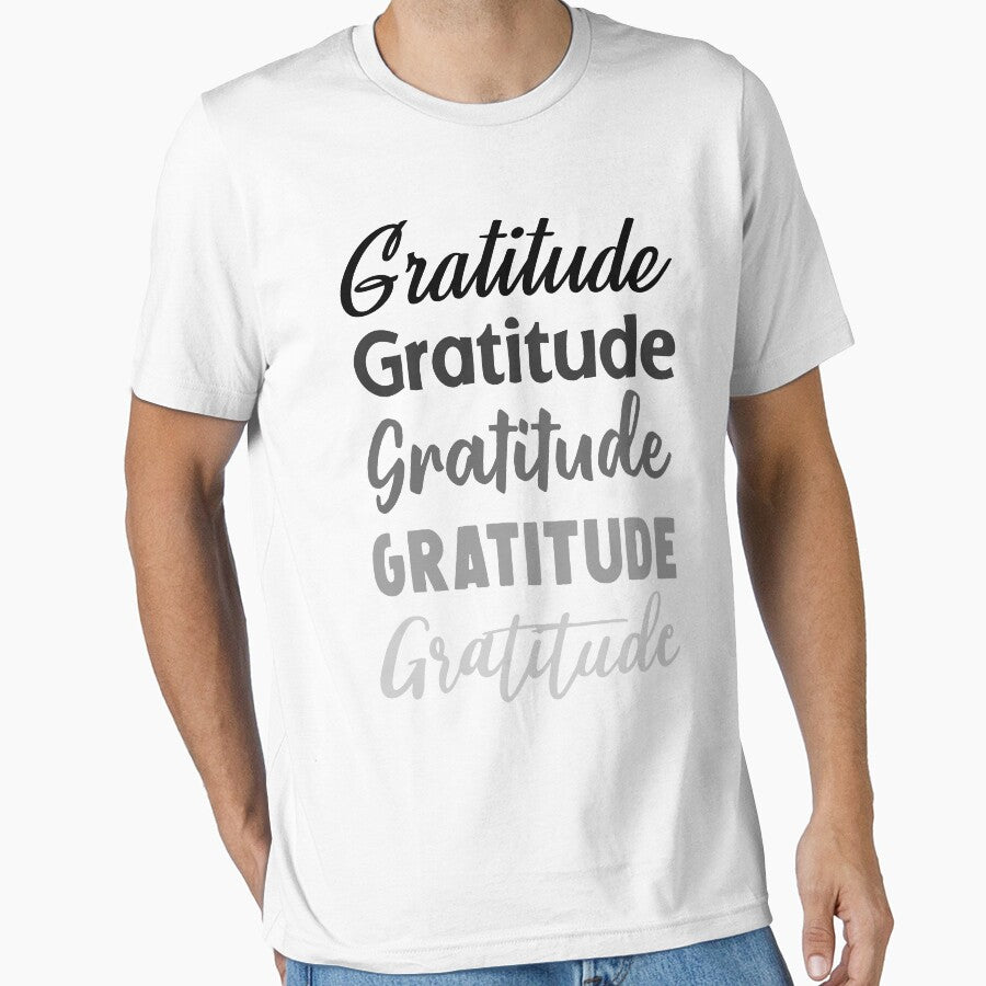 T-shirt Gratitude by roqson