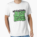 No Excuses Just Results Quote by teeperfect