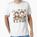 Family Doodle Art: Mom, Dad, Brother & Sister by vios765