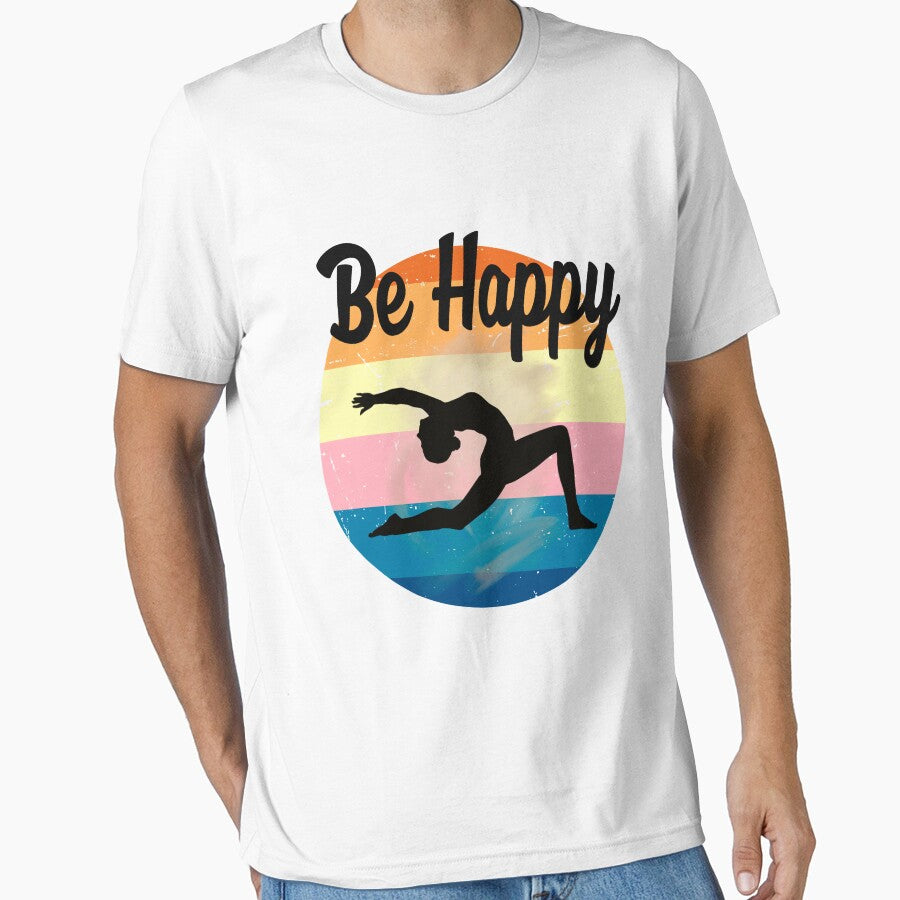 It’s a Good Day To Be Happy And Do Yoga by RedCactusBloom