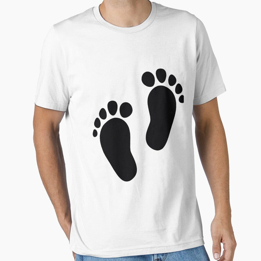 Footprint Infant, Cute little baby footprints by davyonharlin0