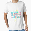 No Excuses No Apologies No Regrets | Workout Quotes by Orlandloo