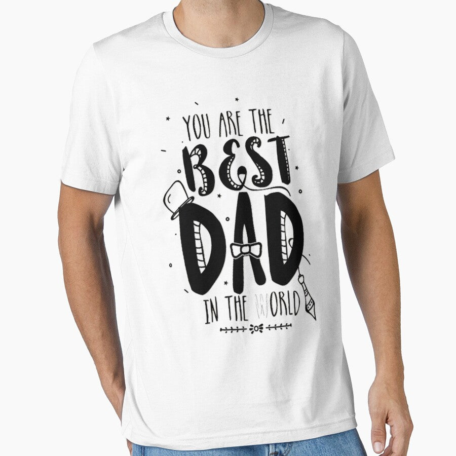 Feelin Good Tees Best Dad Ever Gift for Dad for Dad Husband Mens Funny T Shirt by taha963