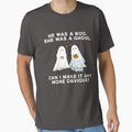 He Was a Boo, She Was a Ghoul Cute Ghost Couple by GhostlyWorld