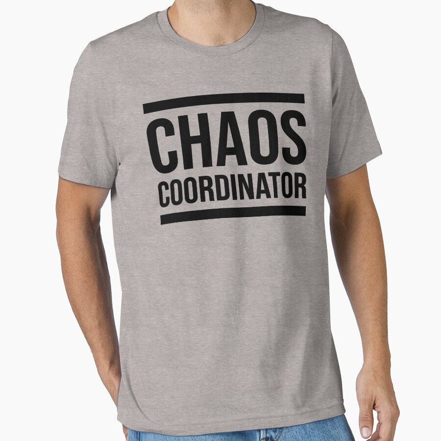 Chaos Coordinator Funny Mom Dad Boss Manager Teacher by EvengoDesign89