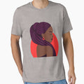 African girls new style with red bubbles in background by MobMarketdesign