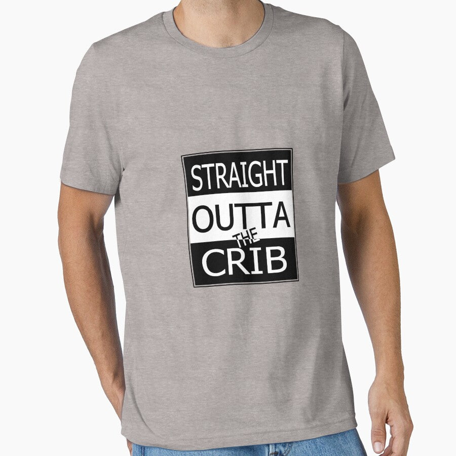 Straight Outta The Crib, Baby Sticker by ronnieyoung