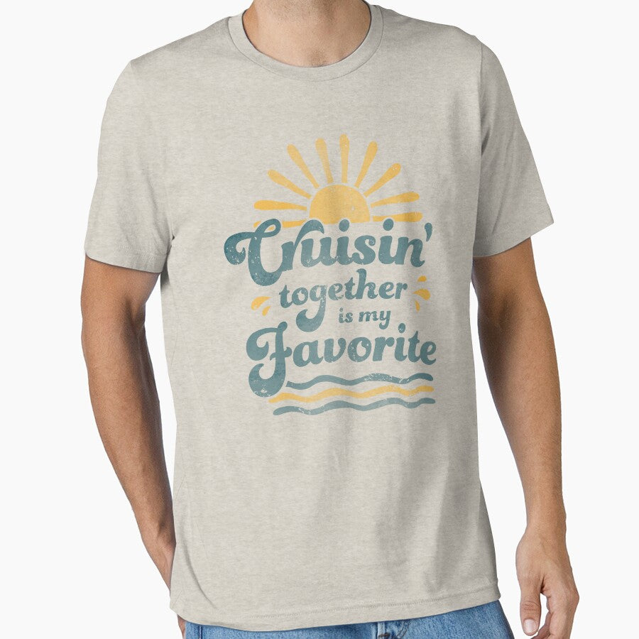 Cruising Together is My Favorite Summer Vacation Matching Family Group T-Shirt Kids T-Shirt by kboban25