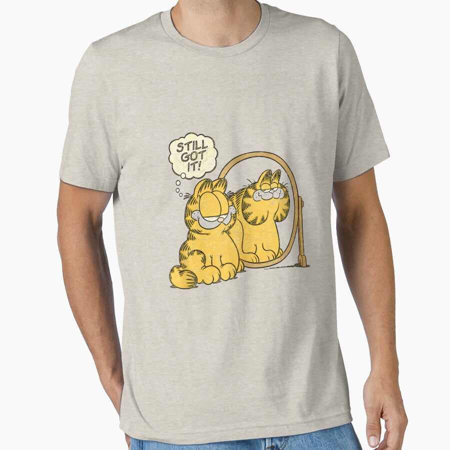 Garfield Still Got It Distressed Perfect Gift Fan by SimoneKebler