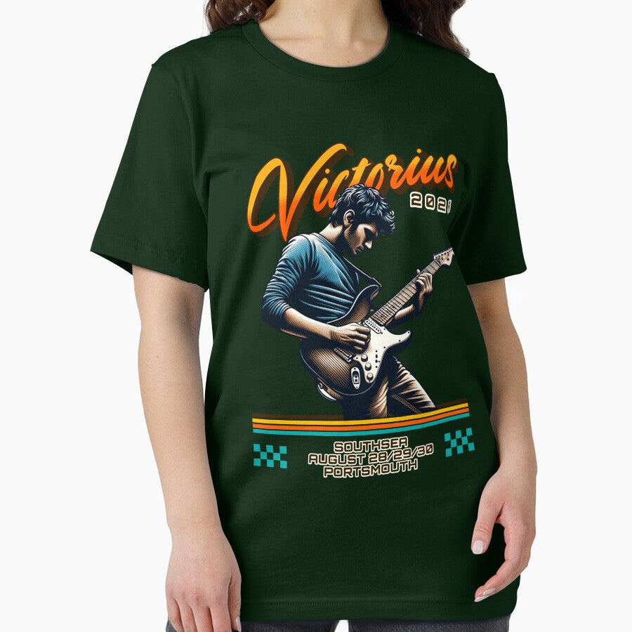 Guitar Vintage victorious by DuffWebTShirts