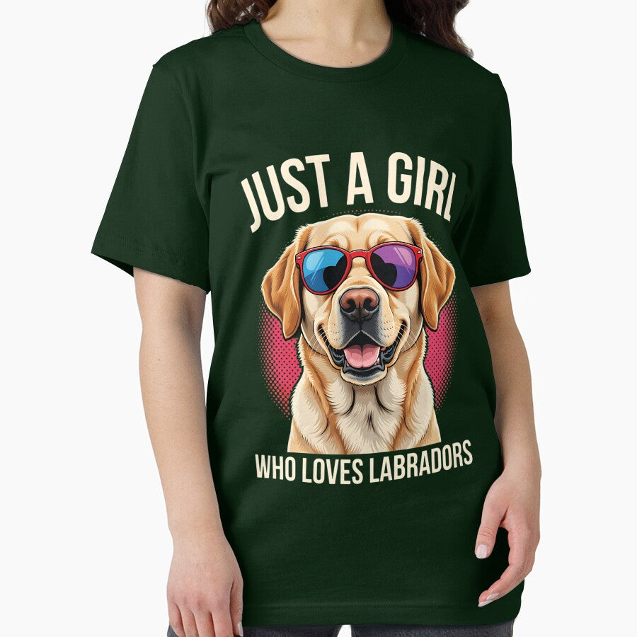 Just A Girl Who Loves Labradors Dog Mom Gift by LASTIQUE-dd