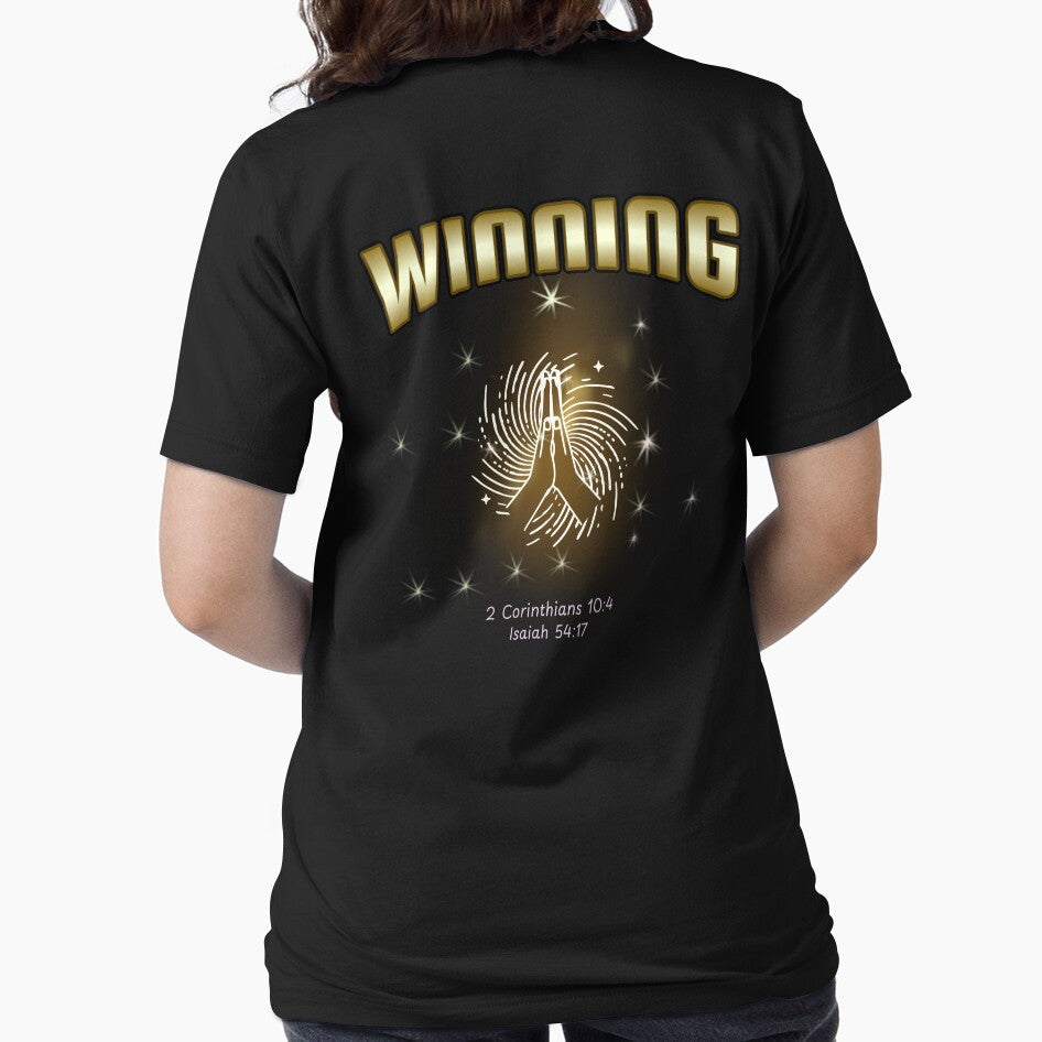 Winning Through Prayer Faith Based Men Women by HeavenlyHuesStudio