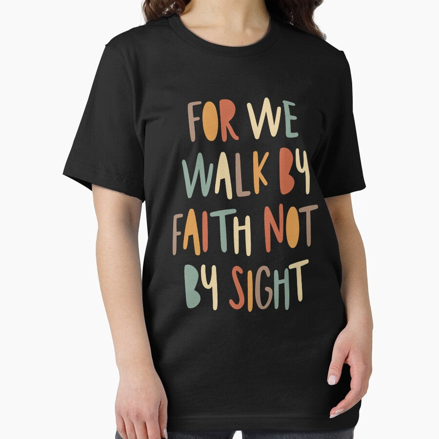 Walk by Faith Inspirational Christian Quote by cidolopez