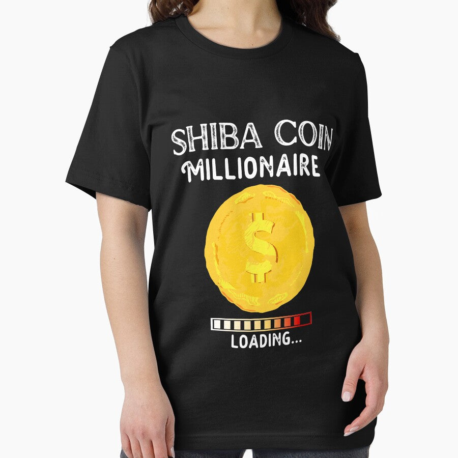 Shiba Inu Coin Shirt The millionaire loading Coin by Mytoonsquad