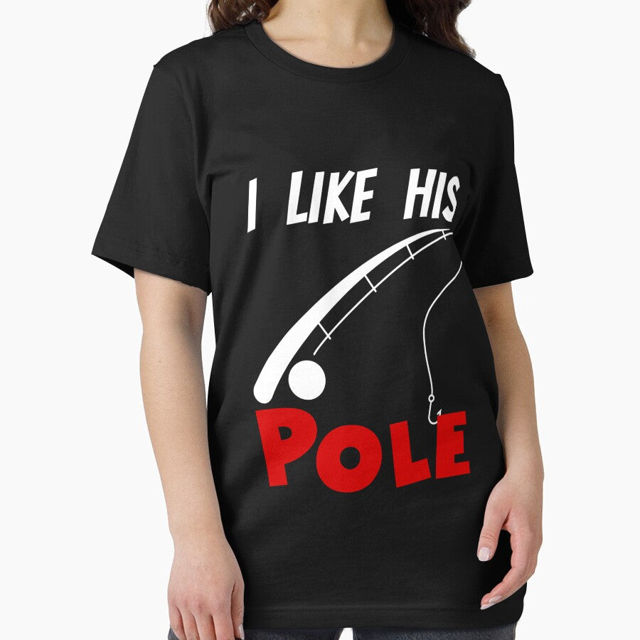 I Like His Pole I like Her Bobbers Funny Fishing Couple by SereneSouls