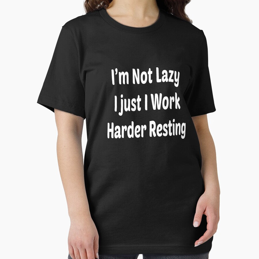 I’m Not Lazy, I Just Work Harder Resting by ayyoubdz