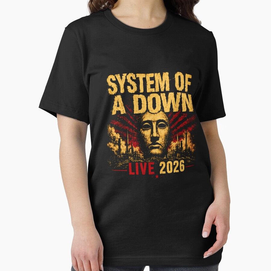 System Down Live 2026 band concert merchandise music by HeiroseOffical