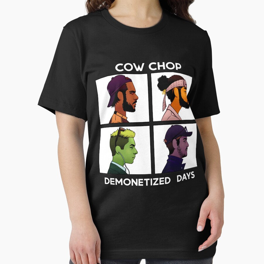 Cow chop demonetized days classic t shirt by joyelleia8561