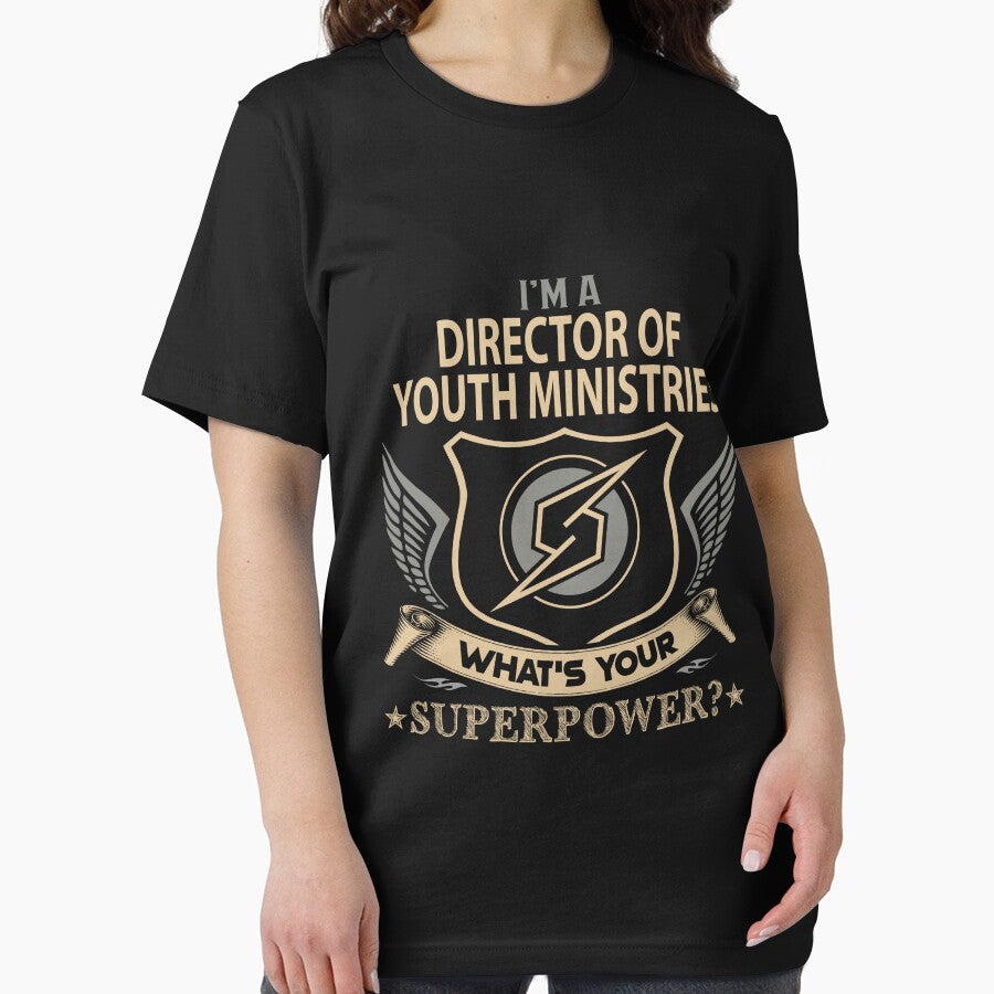 Director Of Youth Ministries T Shirt - What Is Your Superpower Job Gift Item Tee by nutallrosario