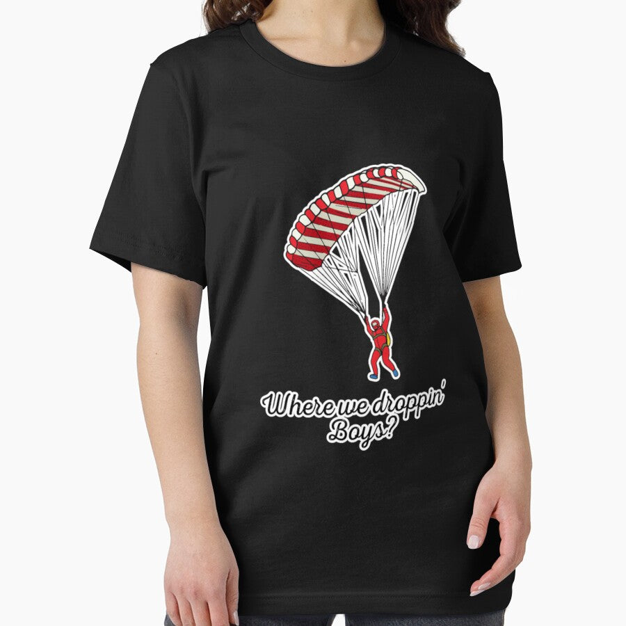 Where we droppin boys mask shirt by ClamenTaon