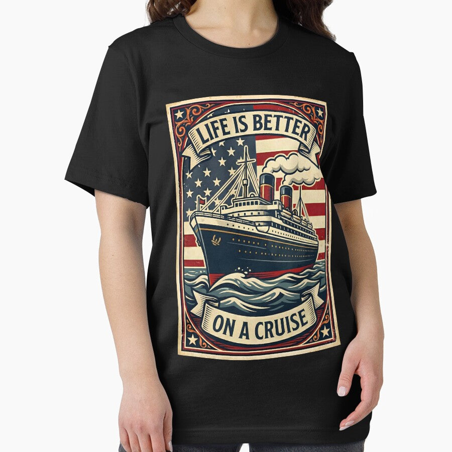 Life is Better on a Cruise Vacation Family Matching Summer Friend by THREE LITTLE BEANS