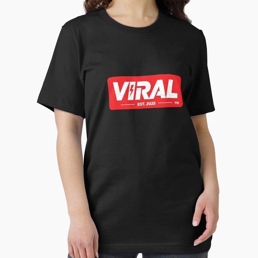 VIRAL Box Logo Streetwear T-Shirt - Hypebeast Minimalist Tee by MegzDesign