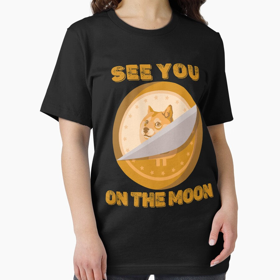 Dogecoin See You on the Moon by Hoiho Adventure Shirts