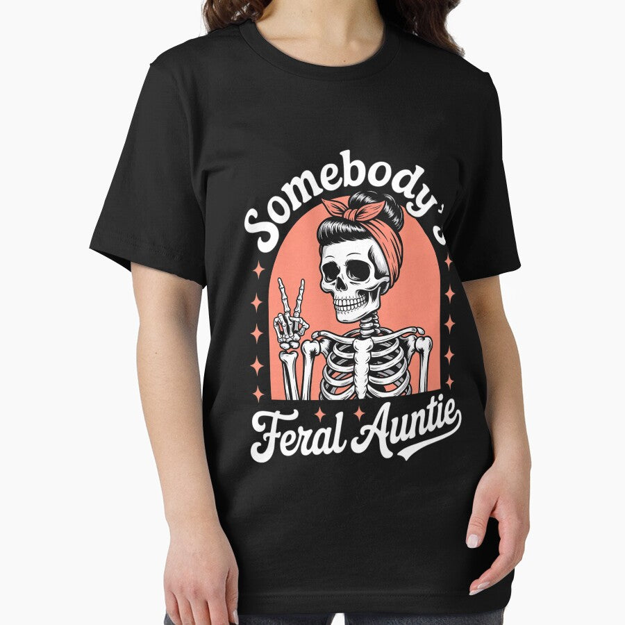 Auntie Feral Aunt Mother’s Day Somebody's Feral Auntie by MuteElevent