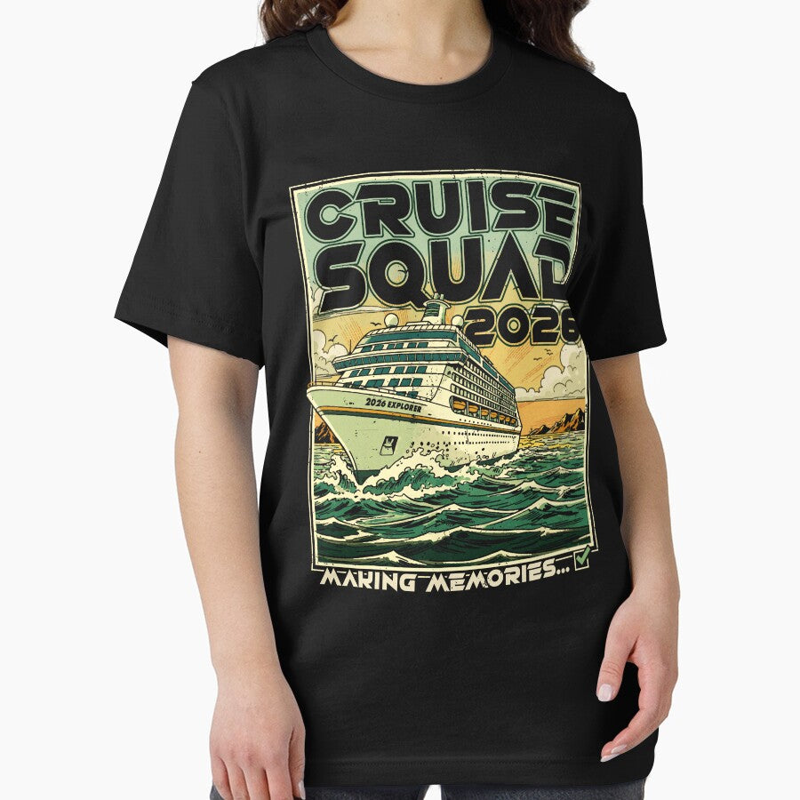 Cruise Squad 2026 - Vintage Cruise Summer Vacation Family by Nerd Shizzle