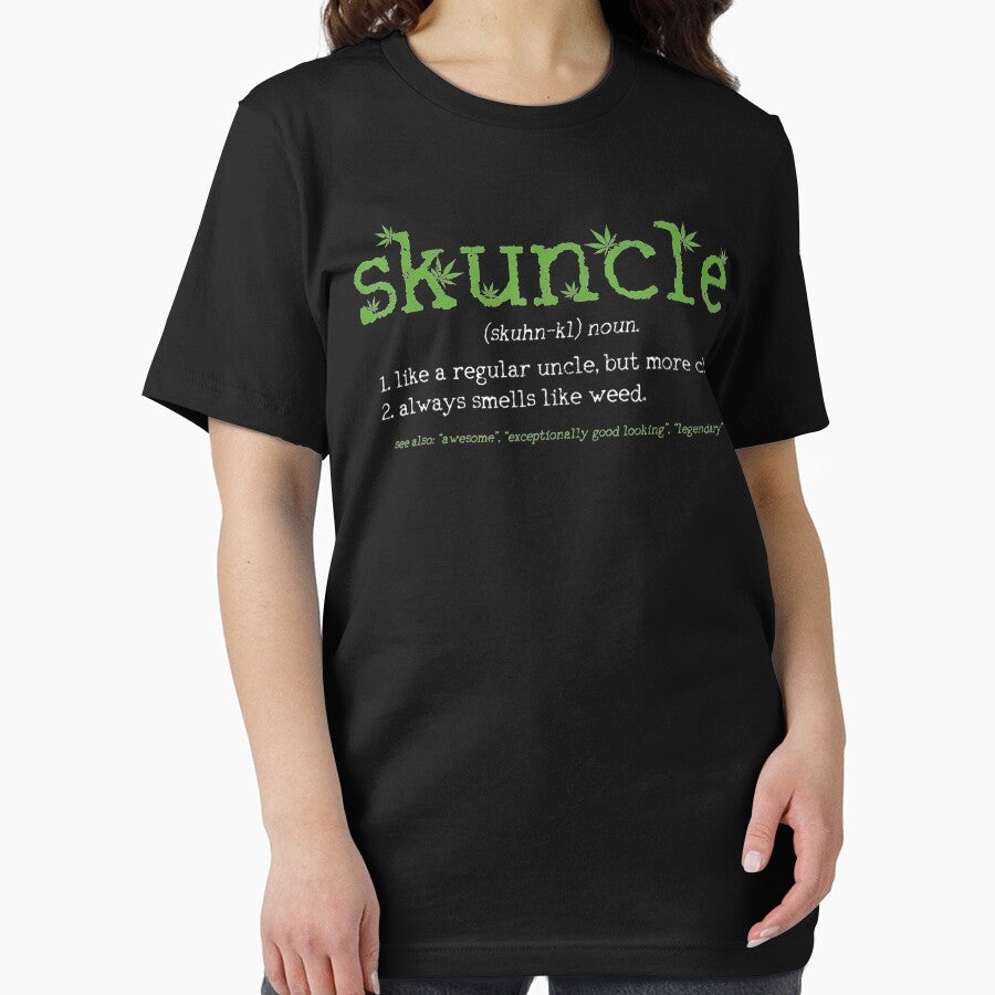 Mens Skuncle Definition Funny Weed Pot Cannabis Stoner Uncle Gift by MellissaShop