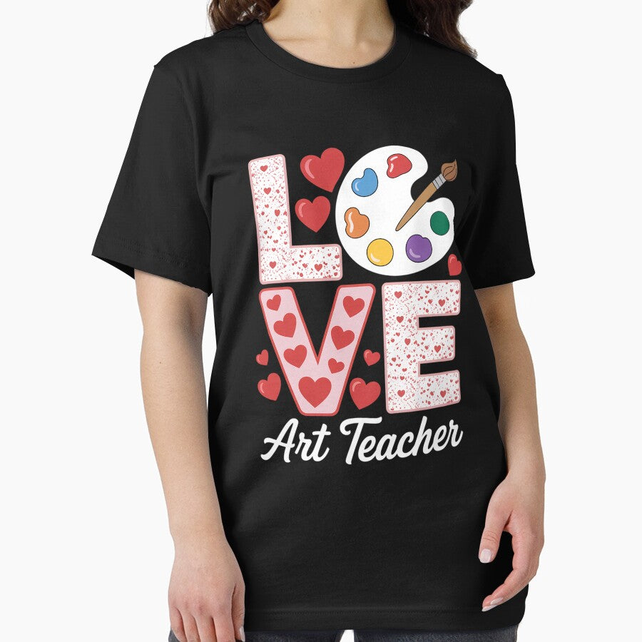 Love Valentine's Day Art Teacher Lover by BlassmausArt