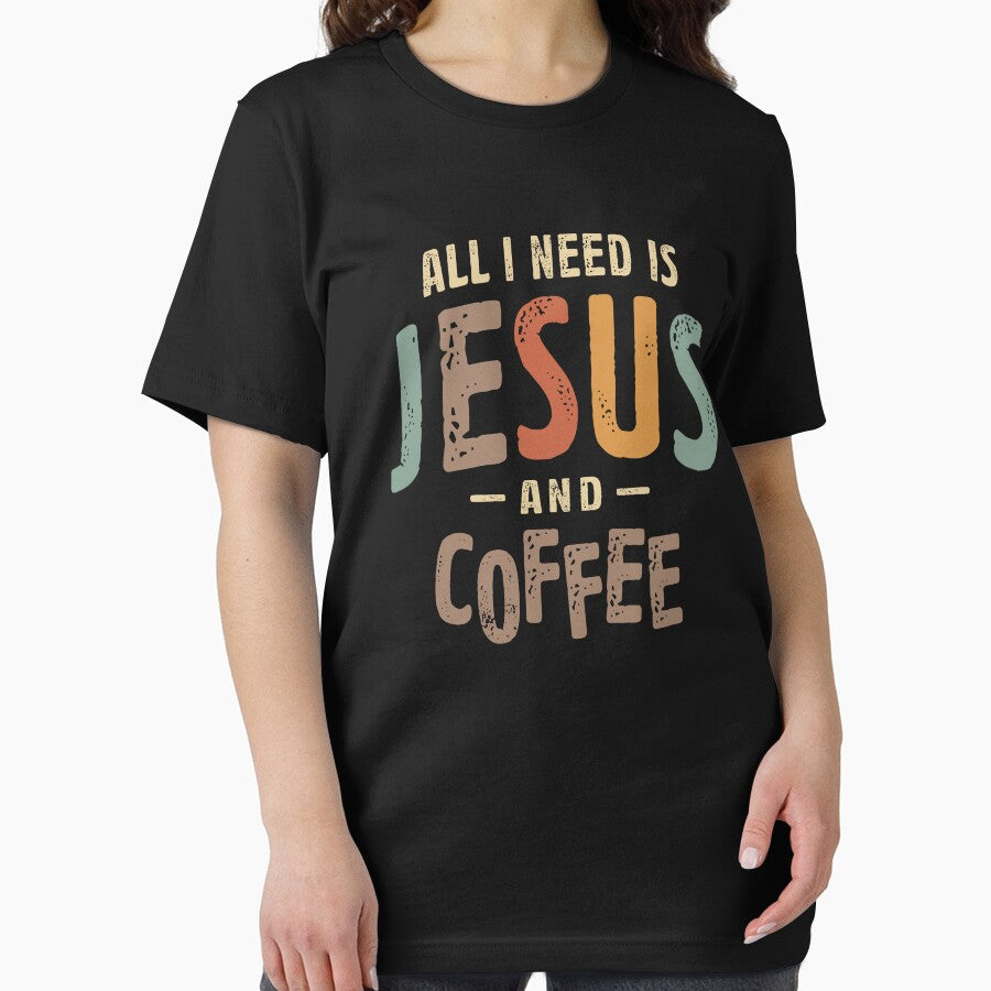 Jesus and Coffee Inspirational Christian Quote by cidolopez