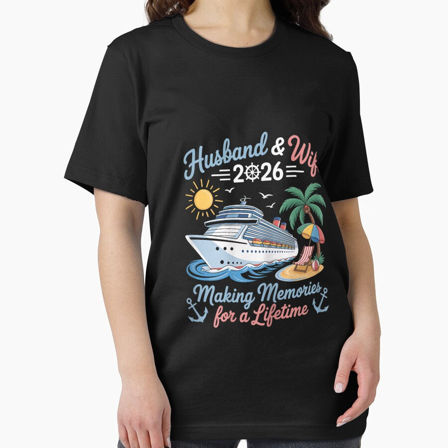 Husband & Wife 2026 Making Memories Cruise Matching Couple men by FrankIsabel