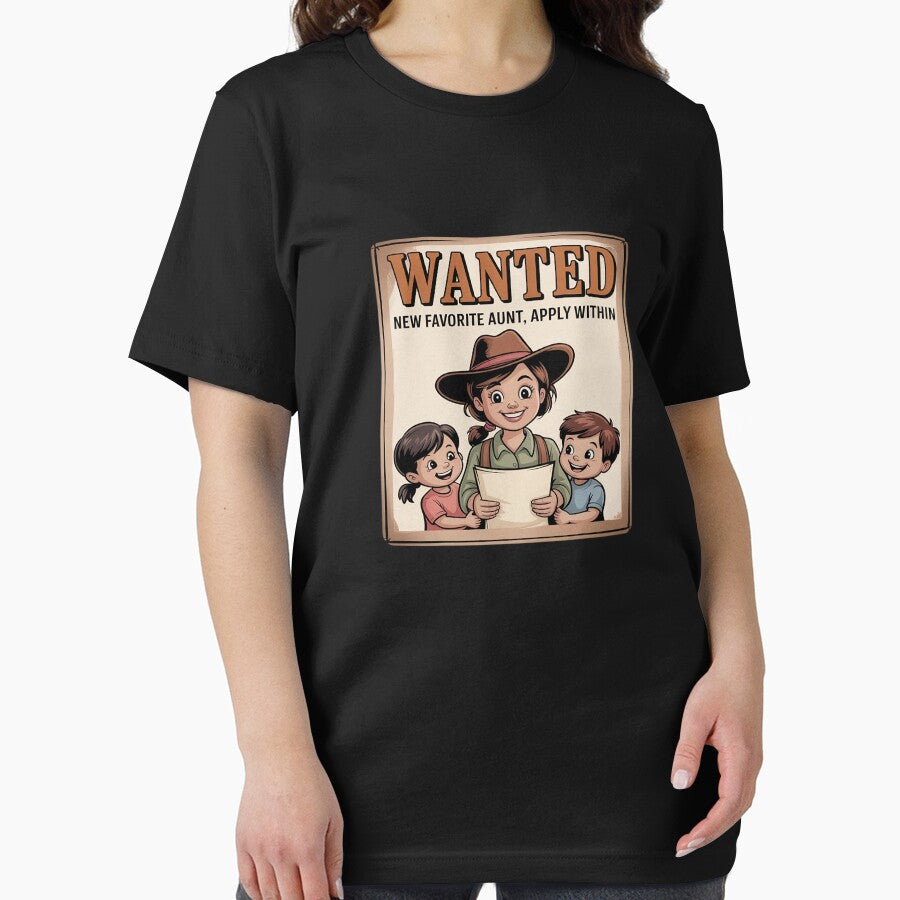 Wanted New Favorite Aunt Apply Within Poster by Sandrhaus