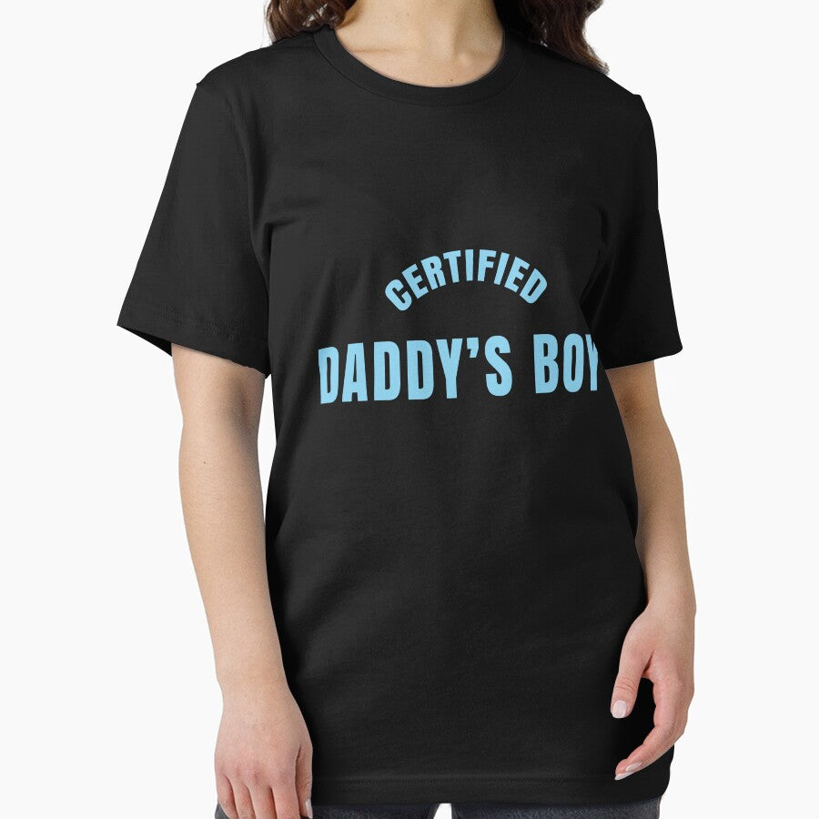 Certified Daddy’s Boy – Adorable Kid’s Tee by teedesigndaily