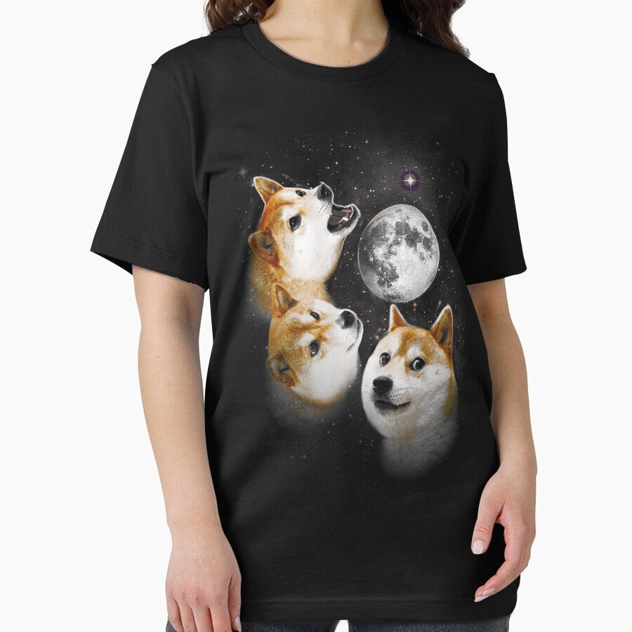Three Doge Moon by scolecite
