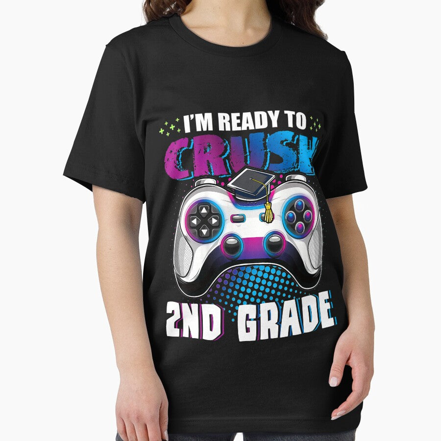 GAMER LIFE GAMER KID BACK TO SCHOOL I'm Ready to Crush 2nd Grade 95 by davidcgonzale