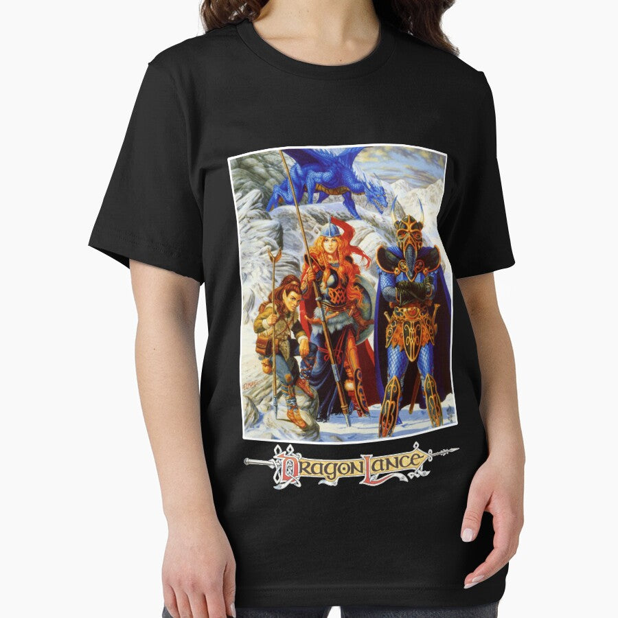 Advanced Dungeons and Dragons, Dragons of WInter Night DragonLance Classic T-Shirt by Summexon