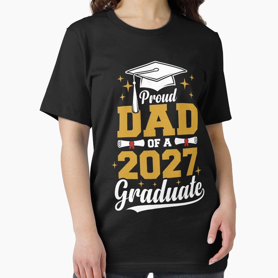 Proud Dad Of A 2027 Graduate Father Class Of 2027 by SofenArt