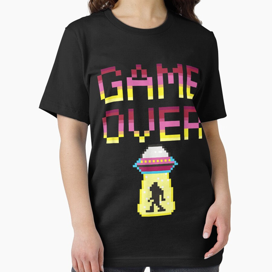 game over, bigfoot, alien abduction by wagesuqb