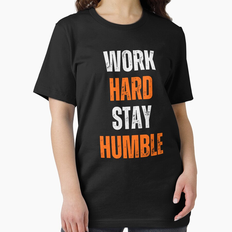 Work Hard Stay Humble Motivational Quote by Kaiserspieces