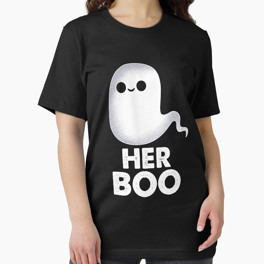 Her Boo - Couple Matching Halloween by Meliafroggy