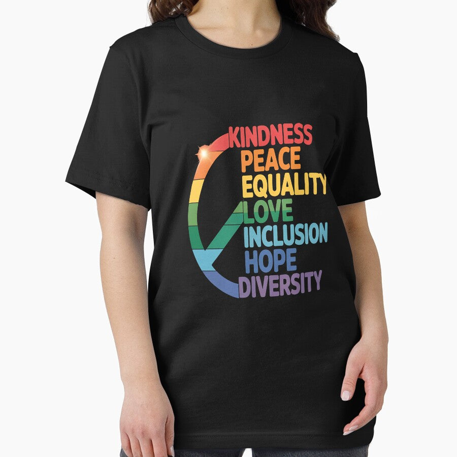 Kindness Peace Equality Love Inclusion Hope Diversity by JessicaWalshdf