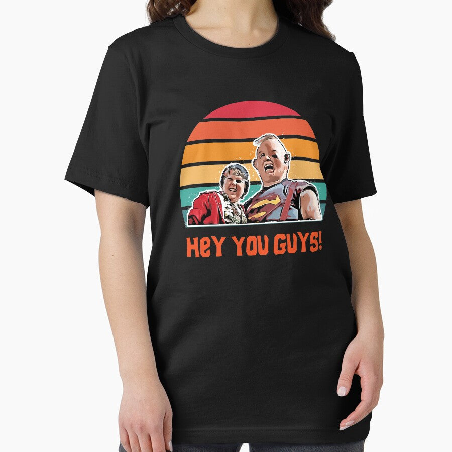 Goonies Hey You Guys Retro Sunset by boxoflyrics