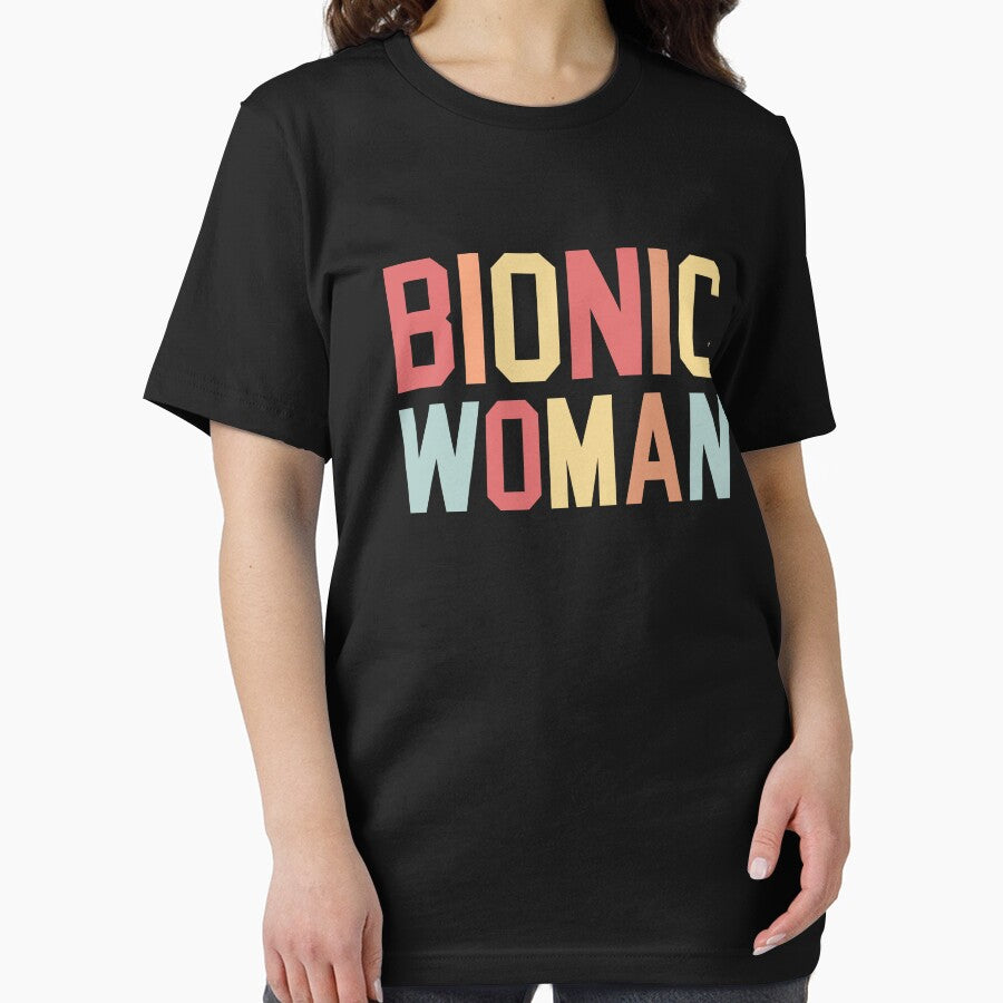 Bionic Woman Shirt, Knee Replacement Surgery, Knee Therapist Surgeon Shirt, Gift For Bionic Woman, Knee Surgery Shirt, Bionic Knee Club Tee by aymob