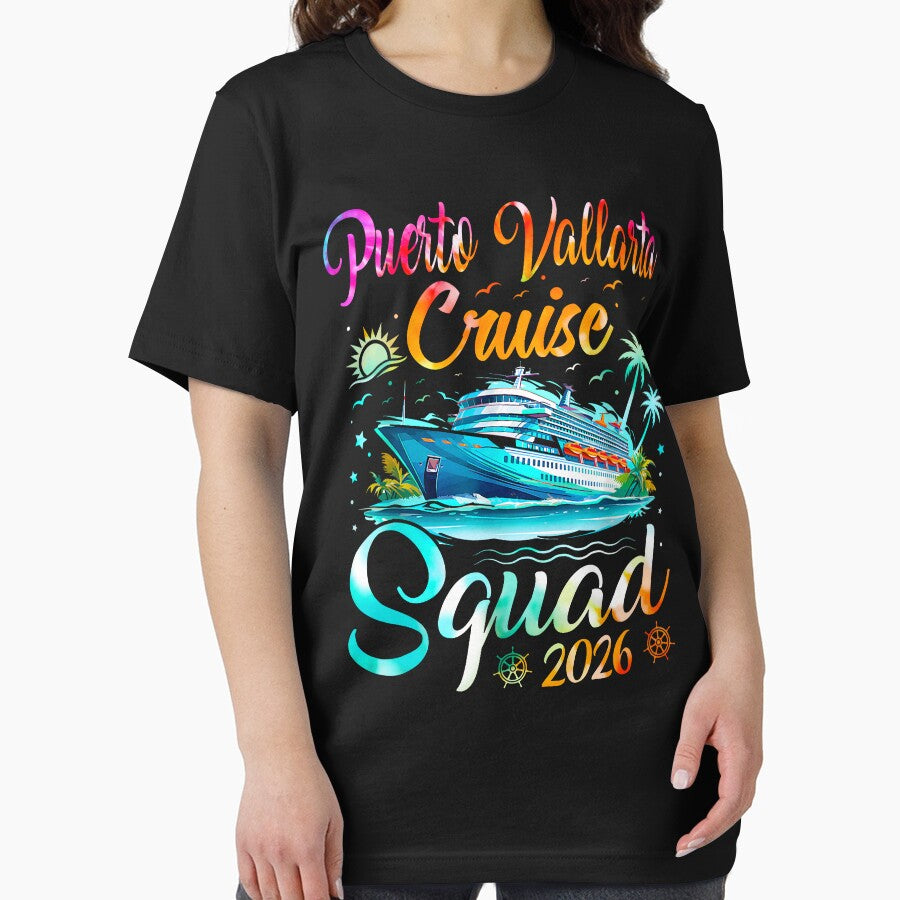 Puerto Vallarta Cruise Squad 2026 Holiday Trip Family Matching by jakaun